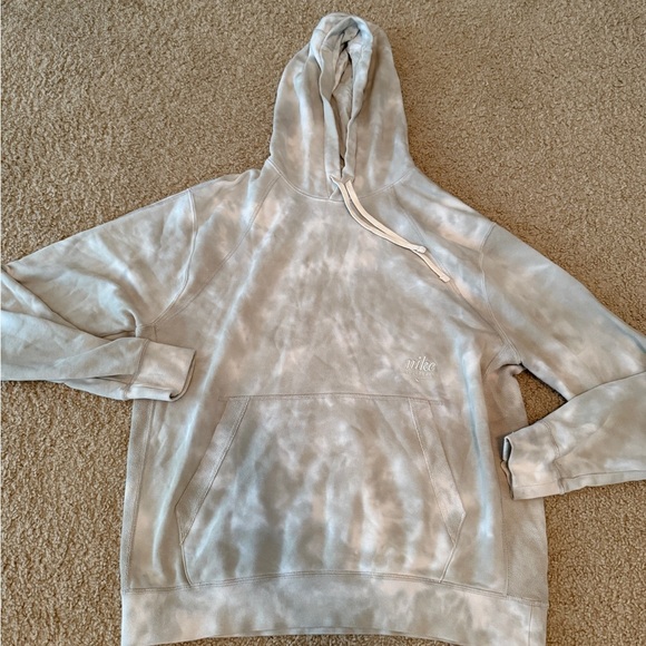 Nike Gray Tie-Dye Hoodie - Picture 1 of 8